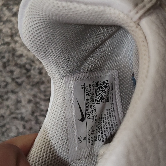Air Force size 5 white nike - Picture 2 of 2